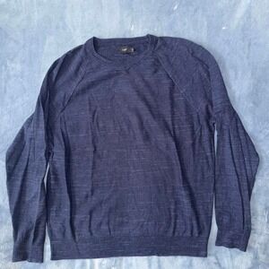 J.Crew navy blue long sleeve sweater men size L
